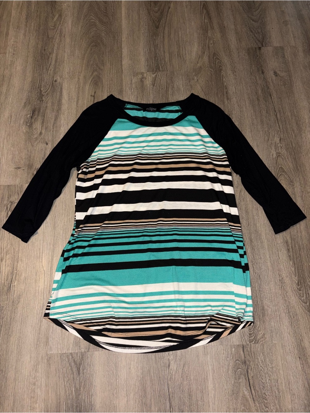 Eclipse | Green Striped Longsleeve